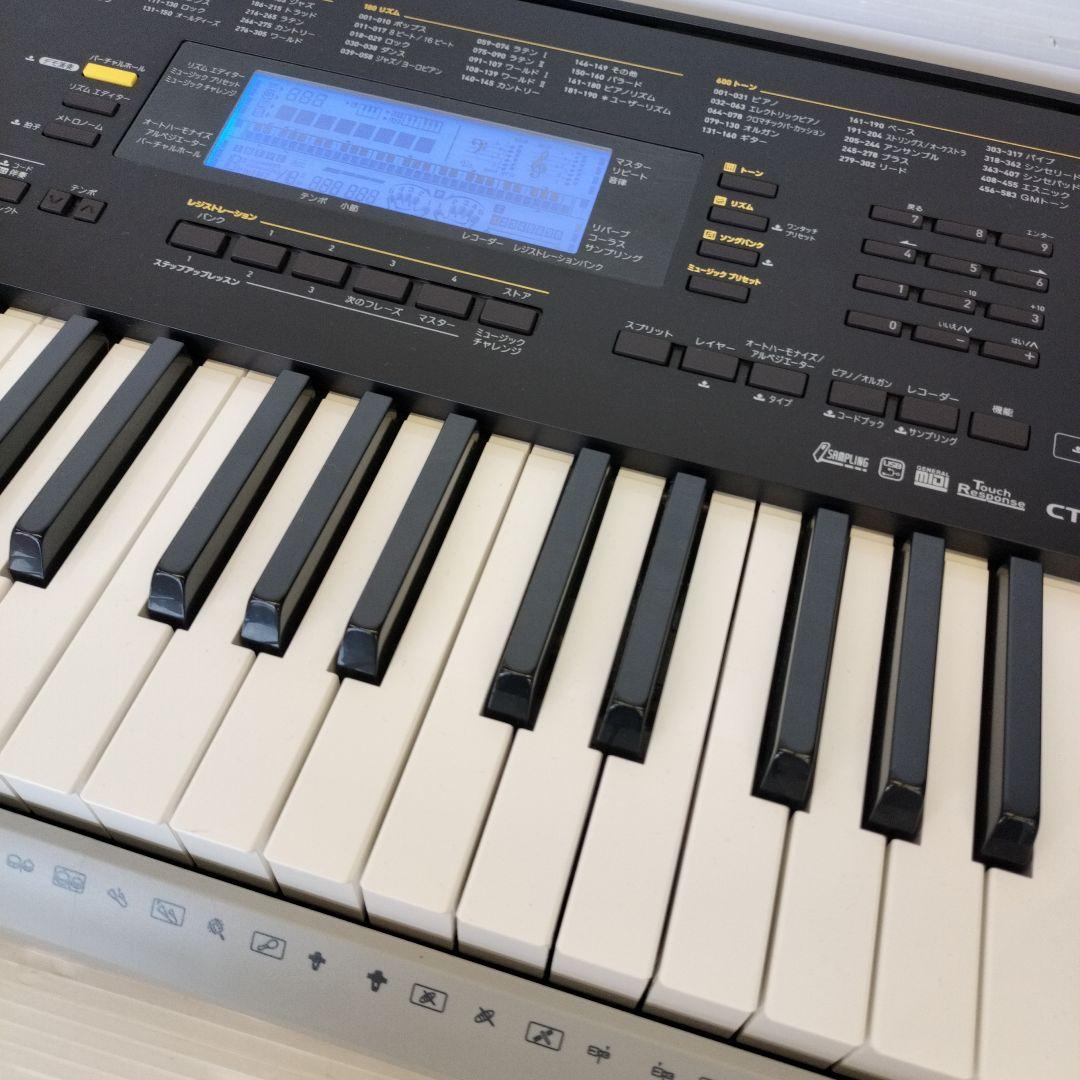 【お値下げ】CASIO　キーボード61ピアノ形状鍵盤　CTK-4400