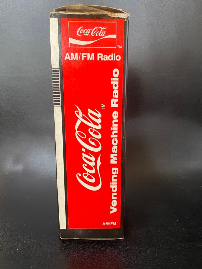 コカコーラ　Coca-Cola 自動販売機型　AM/FMラジオ　箱付き