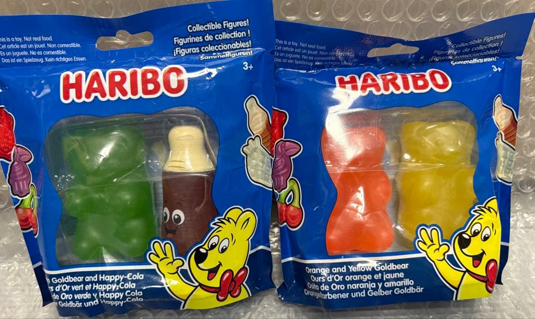 【希少品】HARIBO ぬいぐるみ6種とフィギュアセット7種　ハリボー　海外品