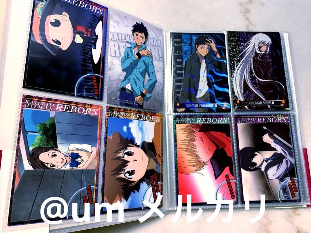 家庭教師ヒットマンREBORN! ブロマイドコレクション＆バインダー 特典付き