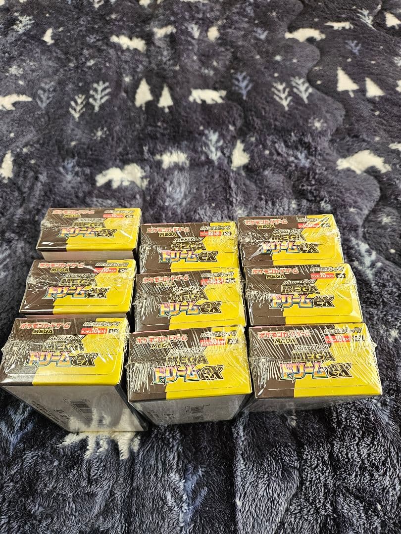 ポケモンカード　メガドリームex　9BOX　未開封　シュリンク付き