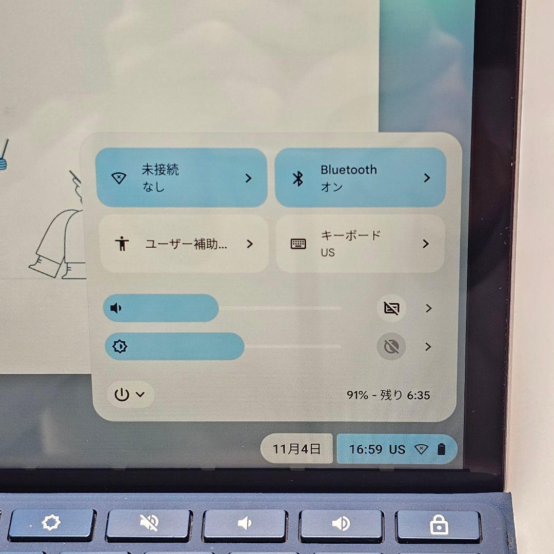 ⭐HP Chromebook x2 11インチ タブレット PC USキーボード