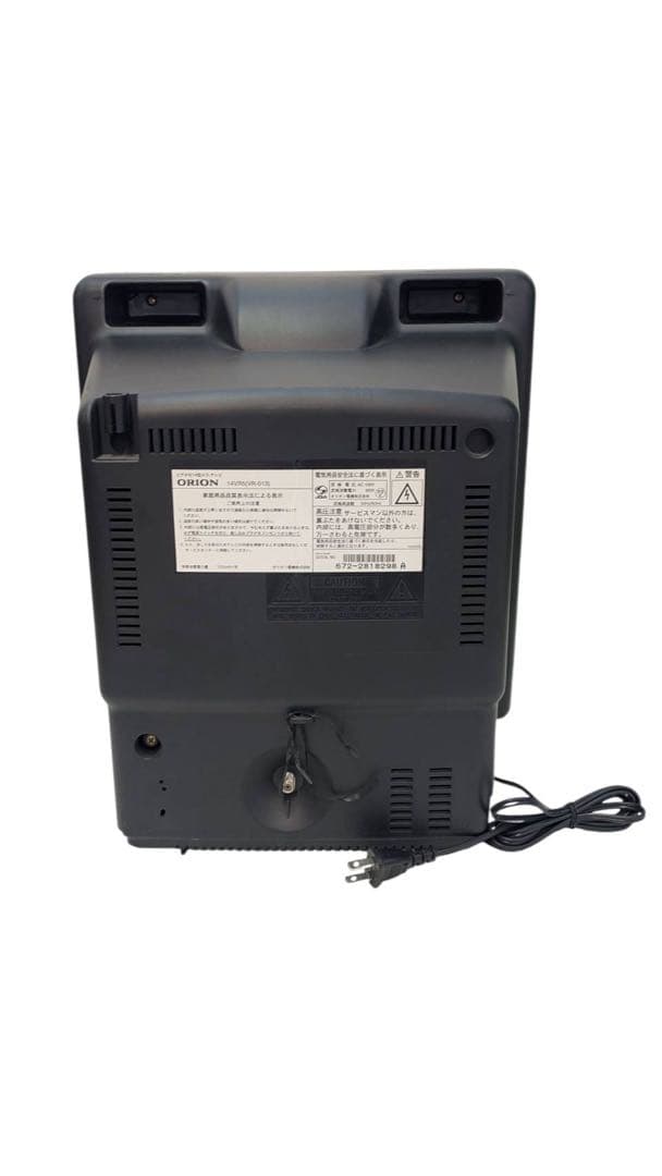 ORION 14型ブラウン管カラーテレビデオ 14VR5 2002年製