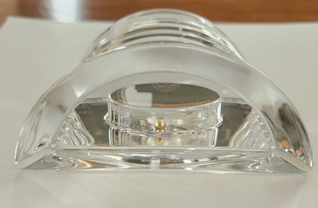 Baccarat ラランドクロック クリスタルガラス 置時計　バカラ　インテリア