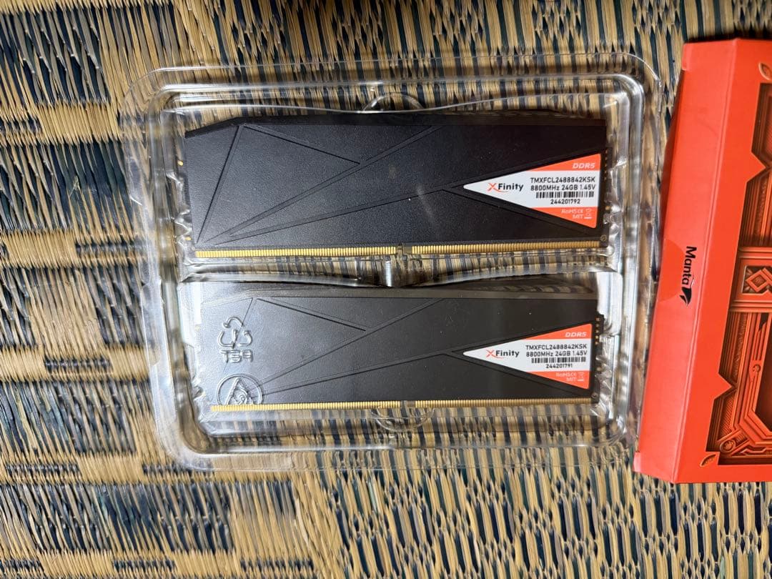 c*c様 V-Color DDR5 PC5-70400 24GB 2枚組 48G