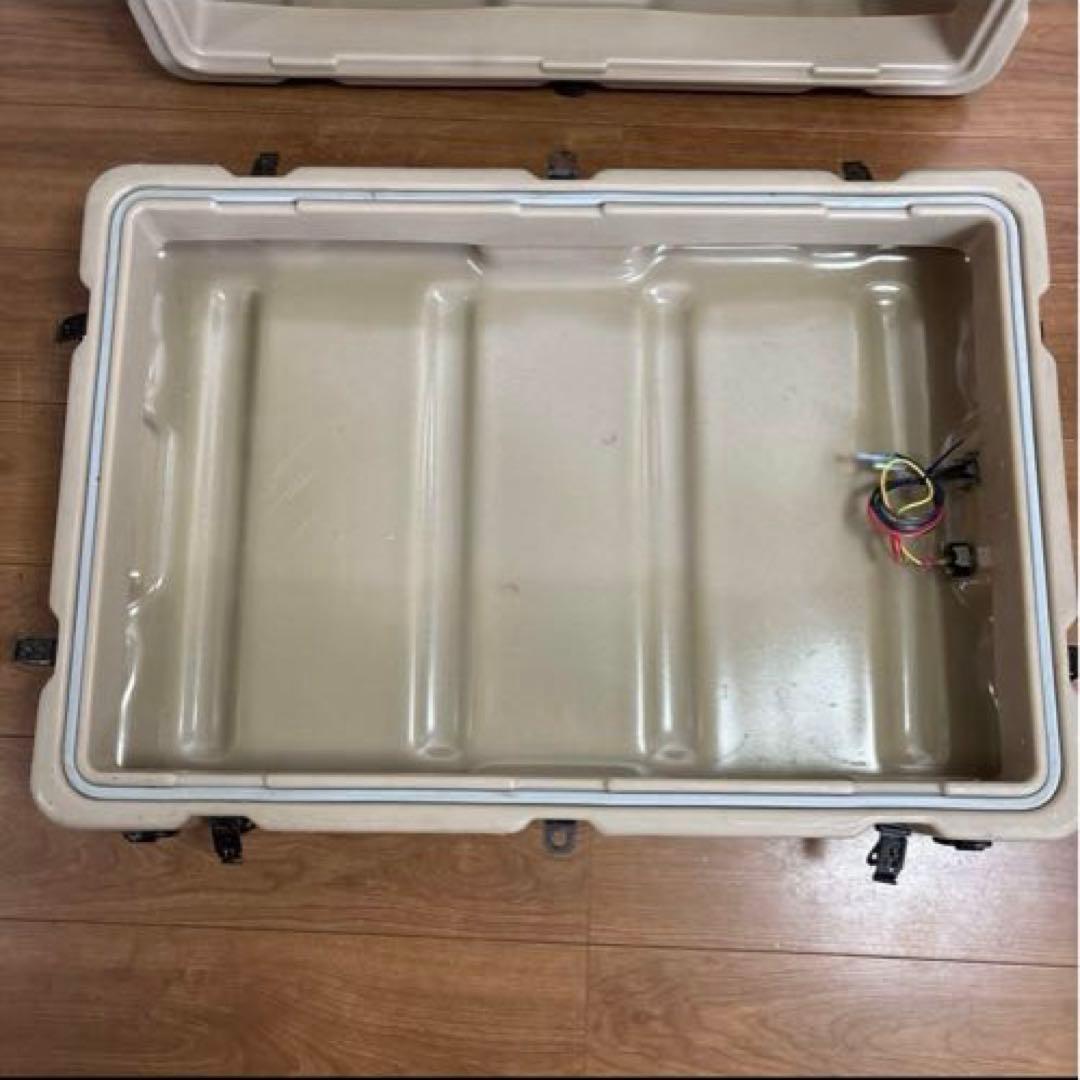 専用出品　米軍　実物　ミリタリー　ハードケース　サンドカラー ②