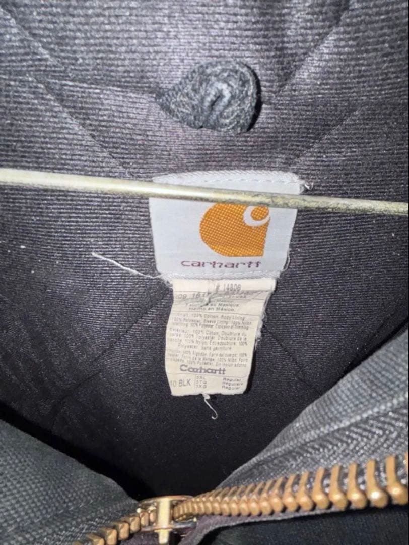 最安値！！Carhartt アクティブジャケット カーハート ブラック