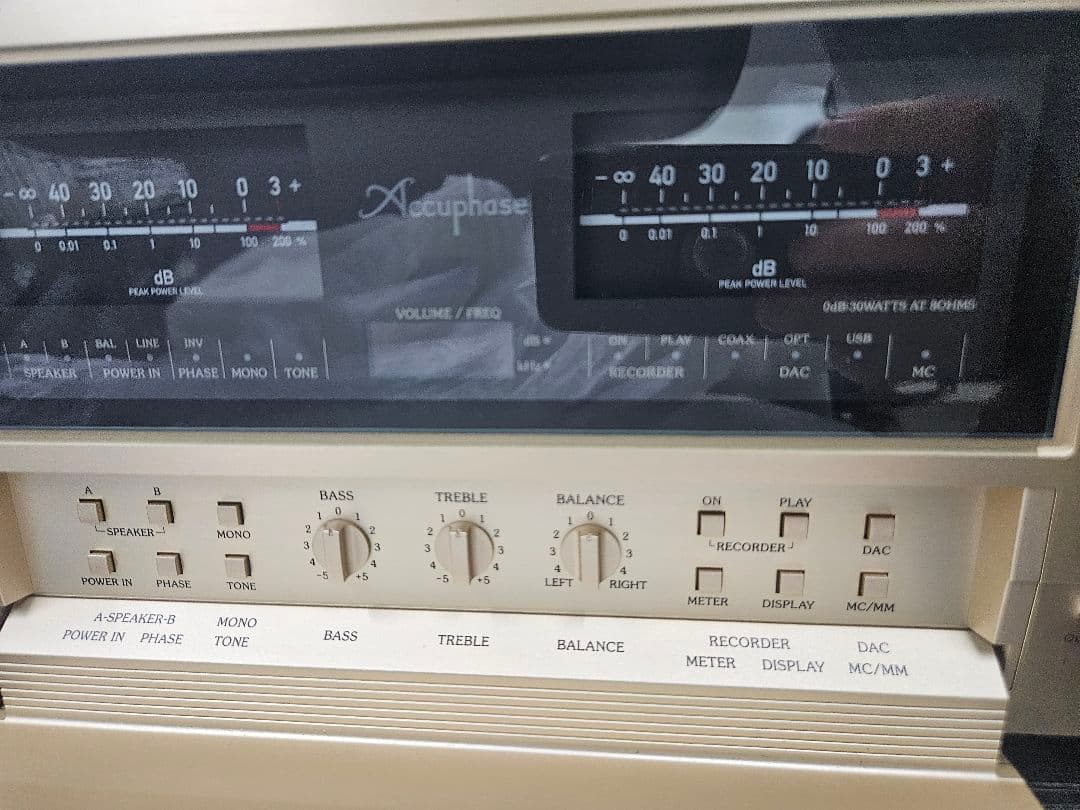 Accuphase E-600 プリメインアンプ リモコン付き 元箱有り 音響