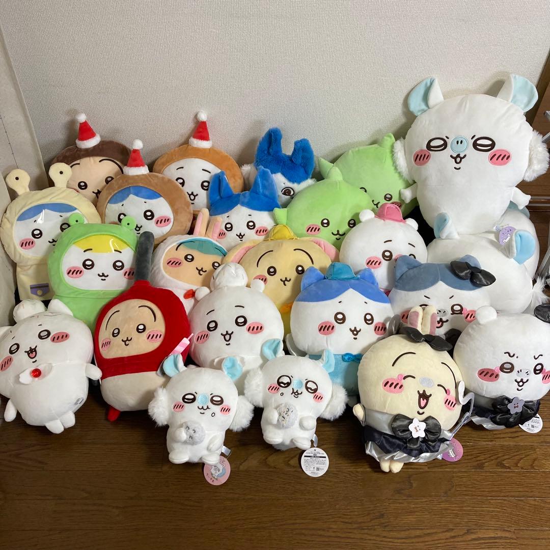 ちいかわ　ぬいぐるみ23個セットまとめ売り　ハチワレ　うさぎ　モモンガ　ゴブリン