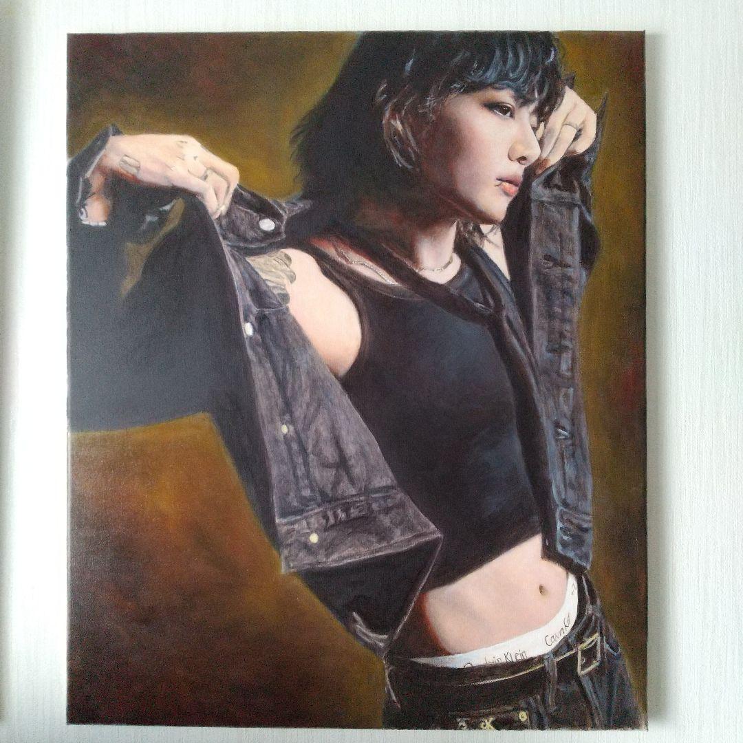 油絵 人物画#1 20号 F20