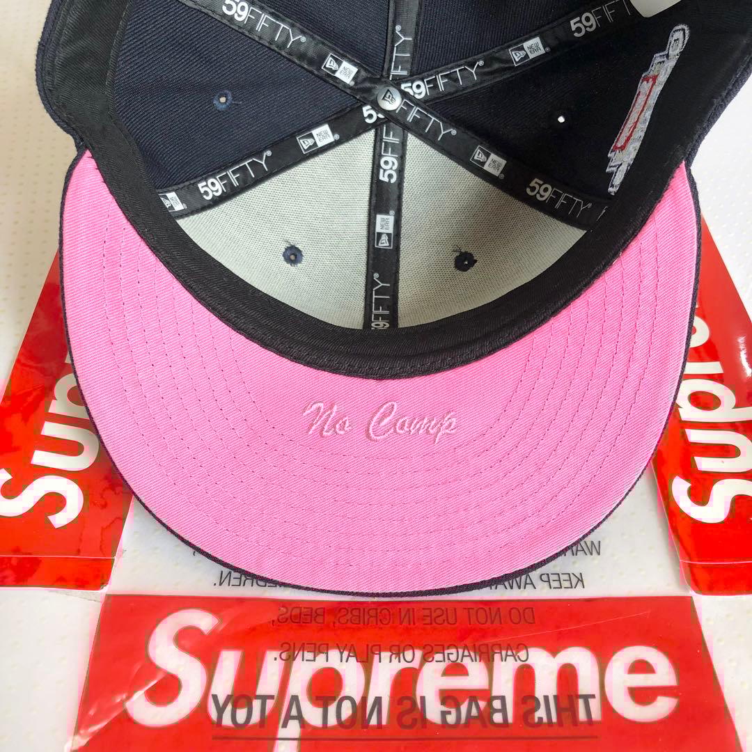 ⚠️1回使用美品⚠️Supreme ブラック ベースボールキャップ