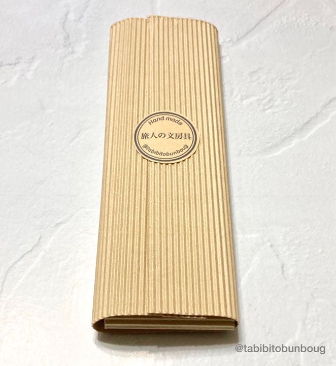 【オリジナル制作】真鍮無垢 キャップ式万年筆　ずっしり 重量感