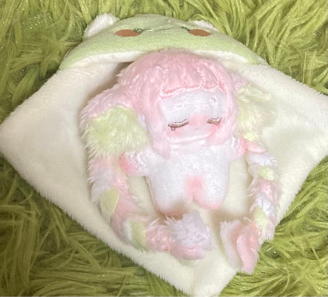 自作ぬいぐるみ・パステルカラーの女の子