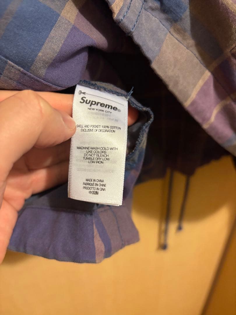 H*i様 【Supreme】Cotton Utility Anorak \"Pla