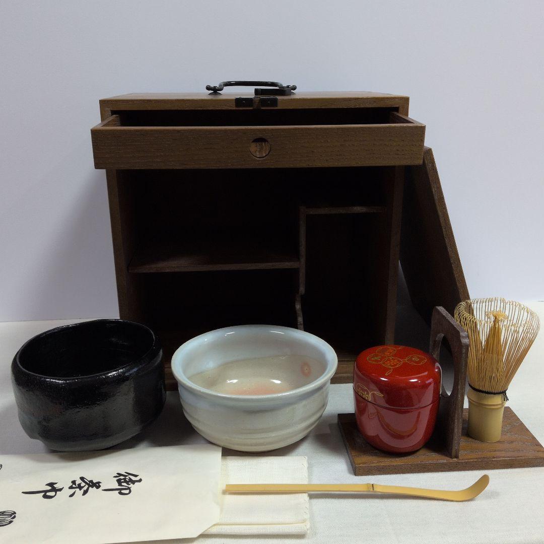茶道具セット　短冊箱　旅箪笥