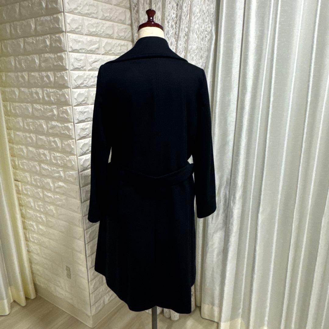 ⭐︎専用⭐︎ イネド　カシミヤロングコート 濃紺　11号