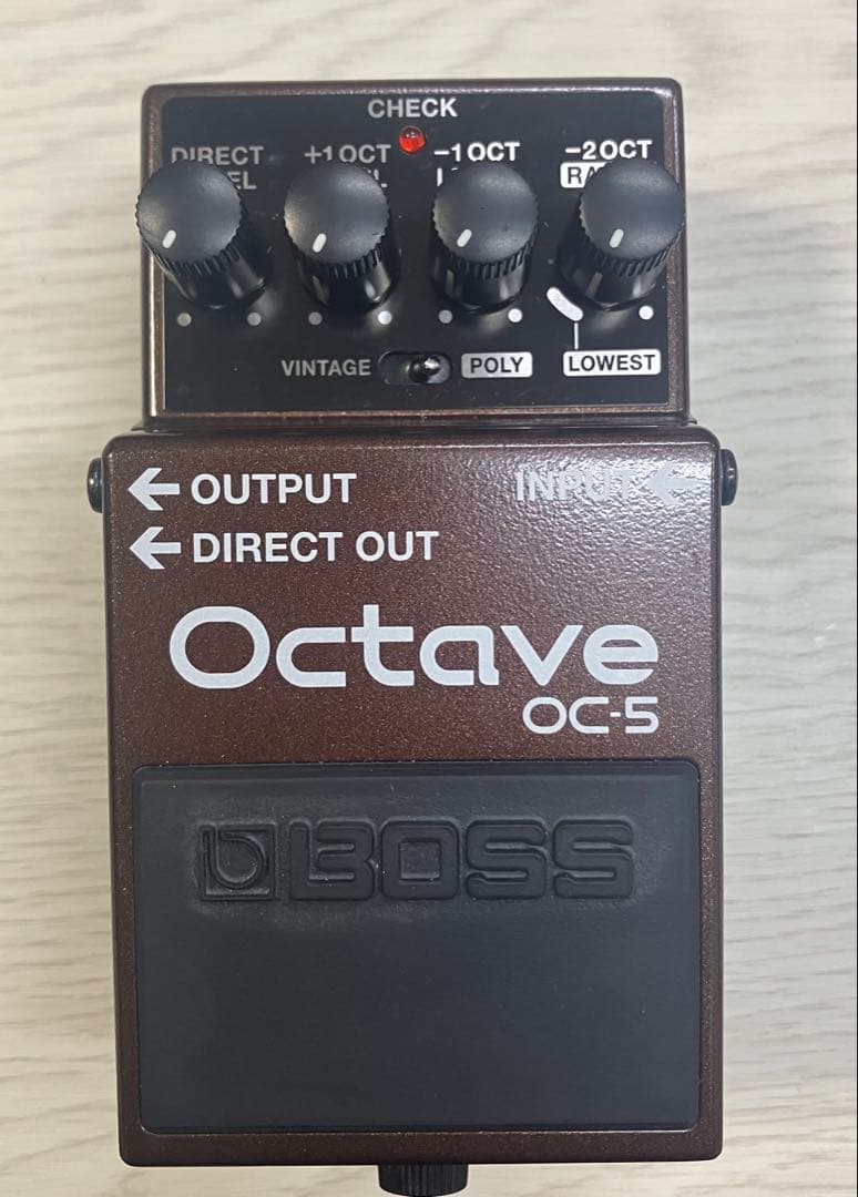 BOSS OC-5 Octave（ボス オクターブ）付属品完備 美品 中古