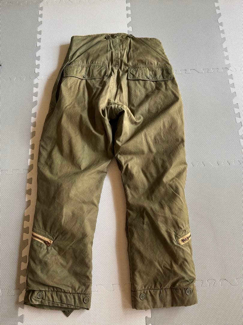 ww2 USAAF A-9 フライトパンツ　実物　40s アルパカボアライナー