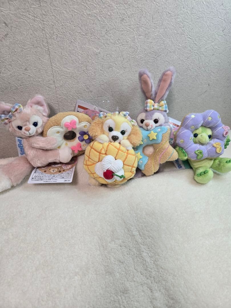 ダッフィー　ぬいぐるみバッジ　フィルドウィズジョイ　7体セット