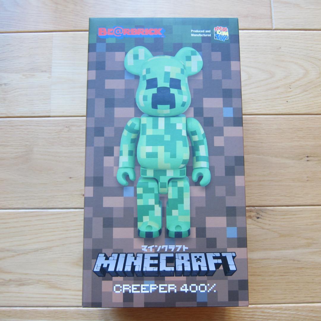 ベアブリック☆マインクラフト MINECRAFT☆400%【新品・未開封】