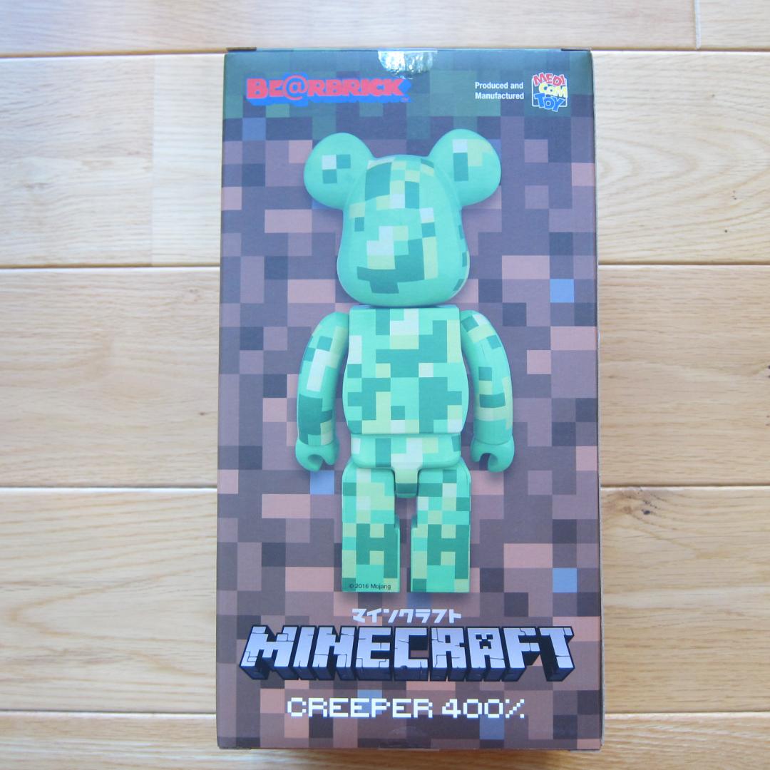 ベアブリック☆マインクラフト MINECRAFT☆400%【新品・未開封】