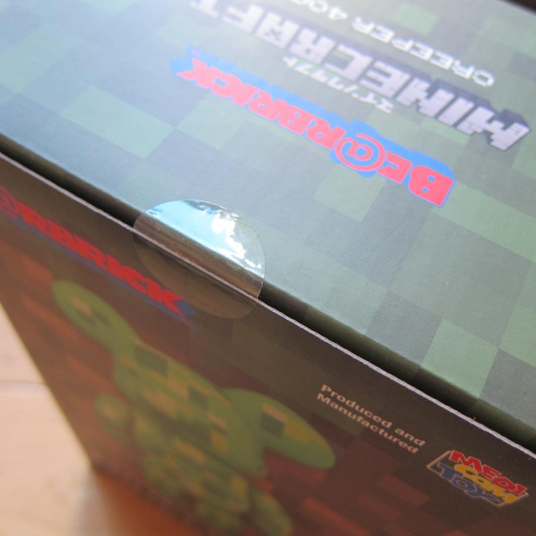 ベアブリック☆マインクラフト MINECRAFT☆400%【新品・未開封】