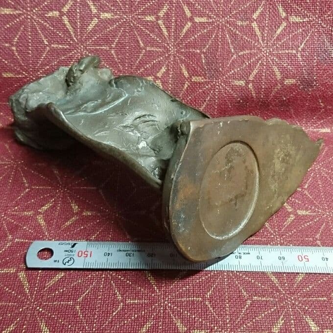 彫刻家 一色邦彦 ブロンズ像 シャチハタ賞作品