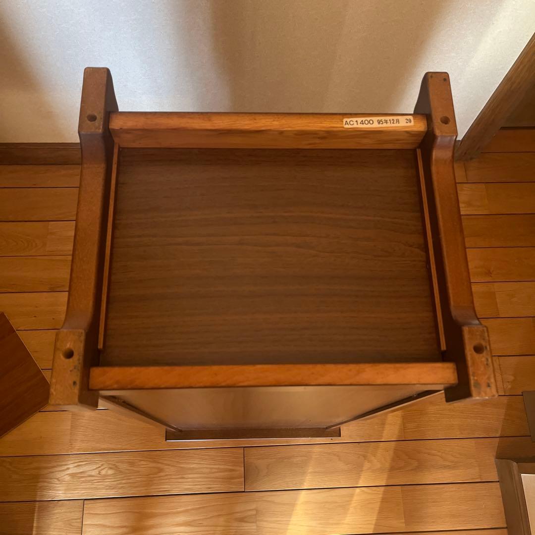 カリモクkarimoku コロニアル　コーナーテーブル コーナーラック 電話台