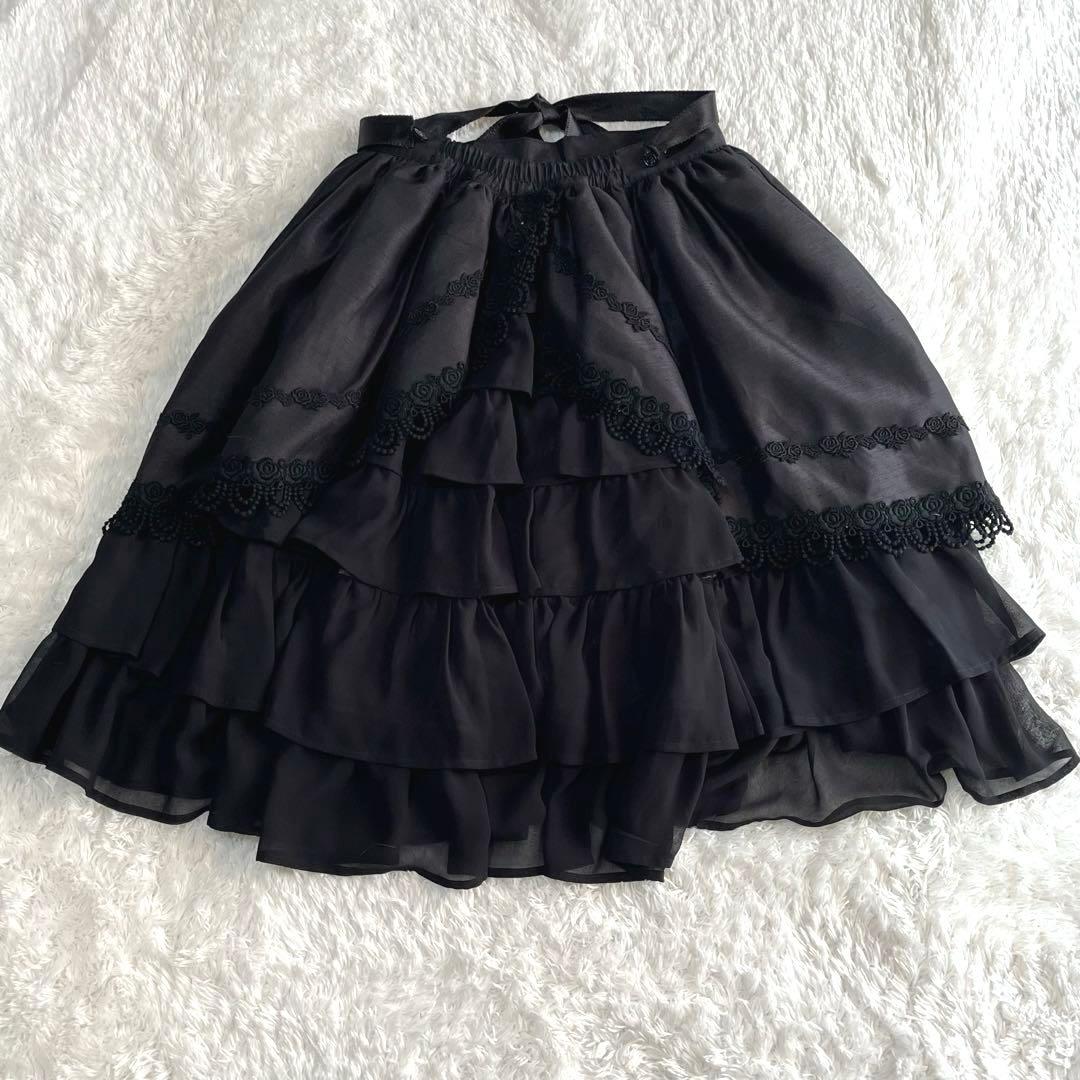 美品♡ アリス アンド ザ パイレーツ　ロリータ スカート　レース　薔薇