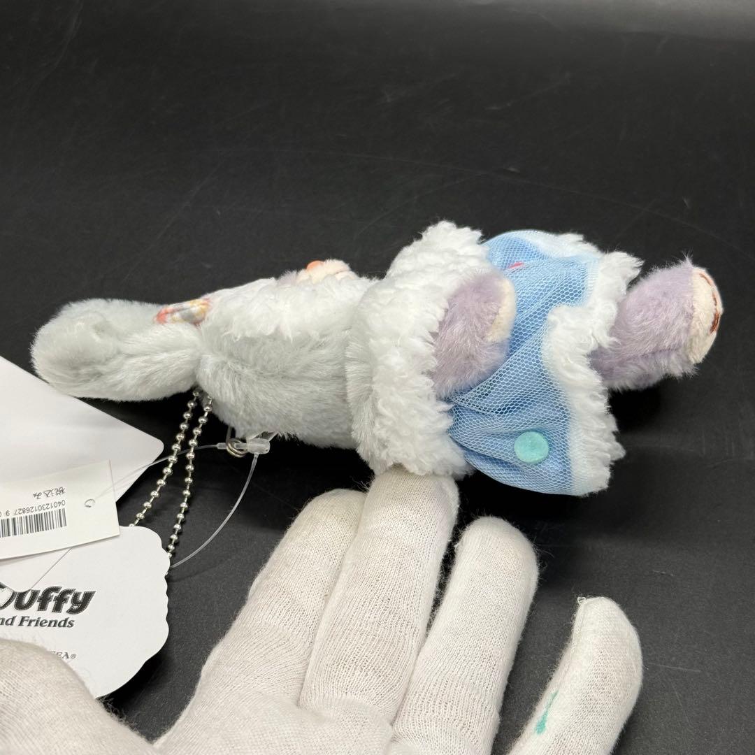 タグ付き ウィンターホリデーぬいぐるみバッジ　ステラルー ディズニーシー