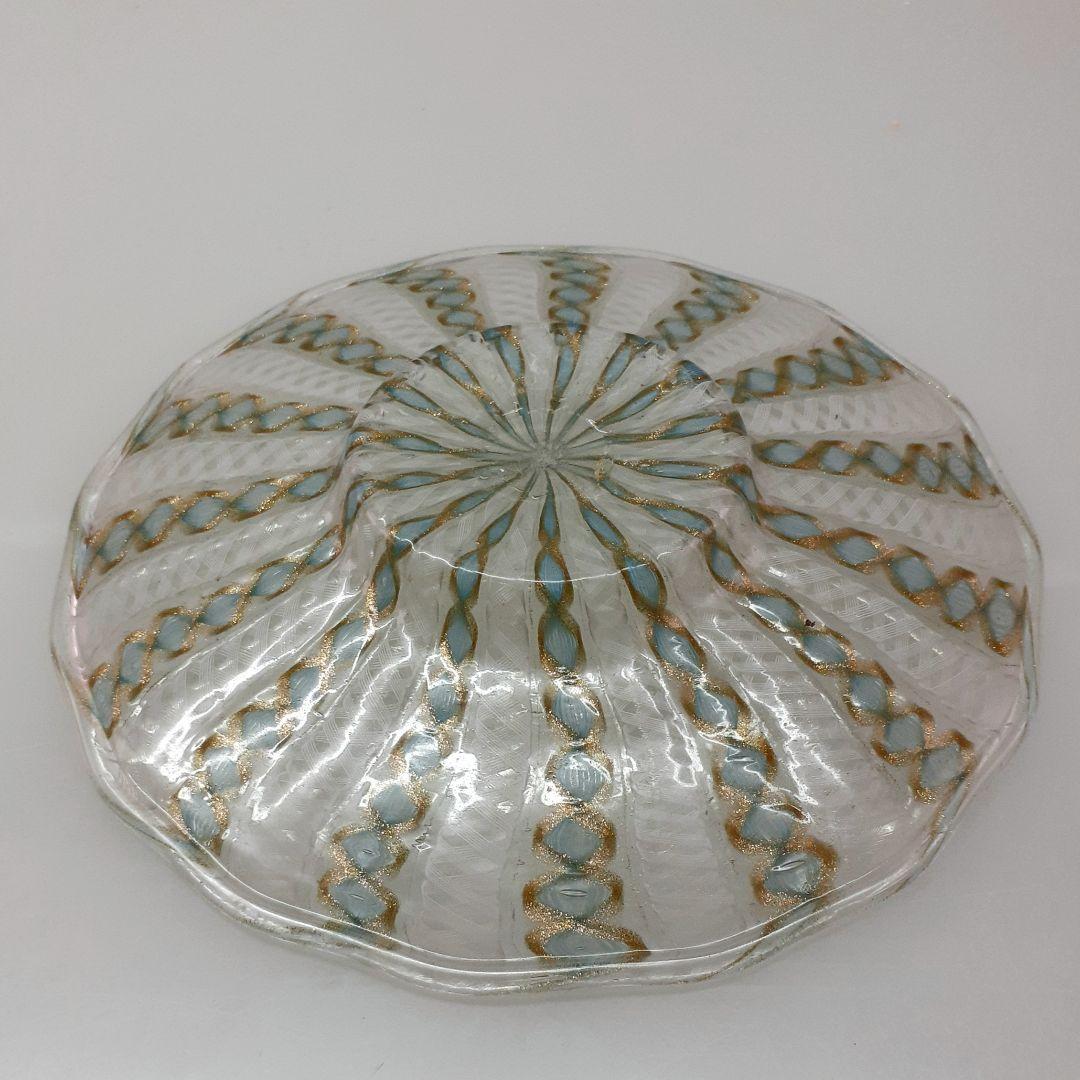 MURANO ムラノ 金彩 レース プレート 皿