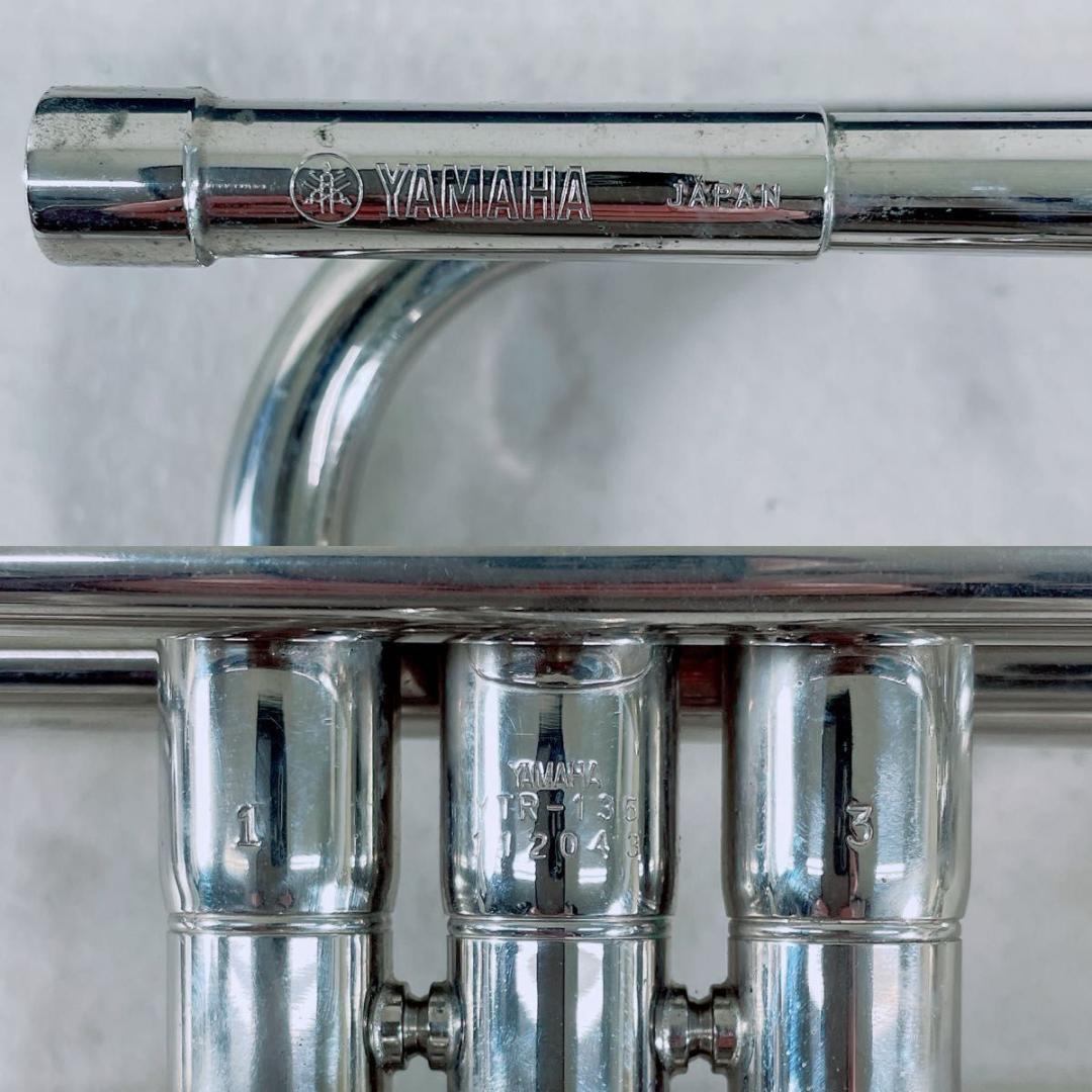 YAMAHA ヤマハ　トランペット　YTR135 ニッケル　管楽器　N1843