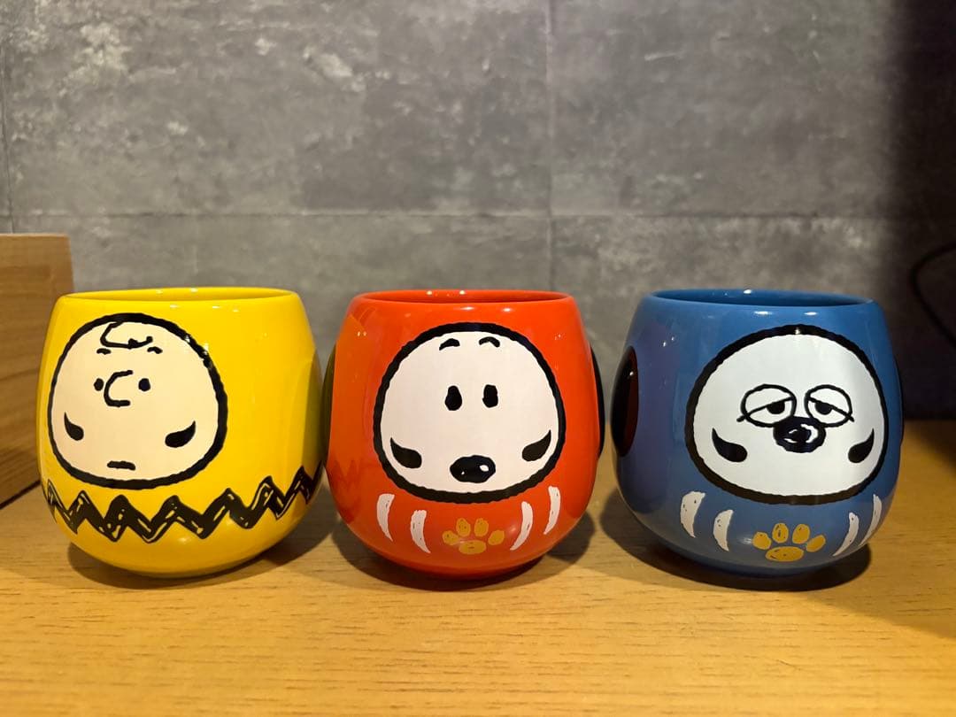 【新品　稀少】USJ 限定品 スヌーピー　オラフ 湯呑み コップ