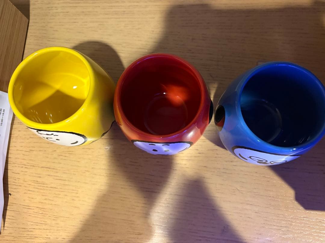 【新品　稀少】USJ 限定品 スヌーピー　オラフ 湯呑み コップ