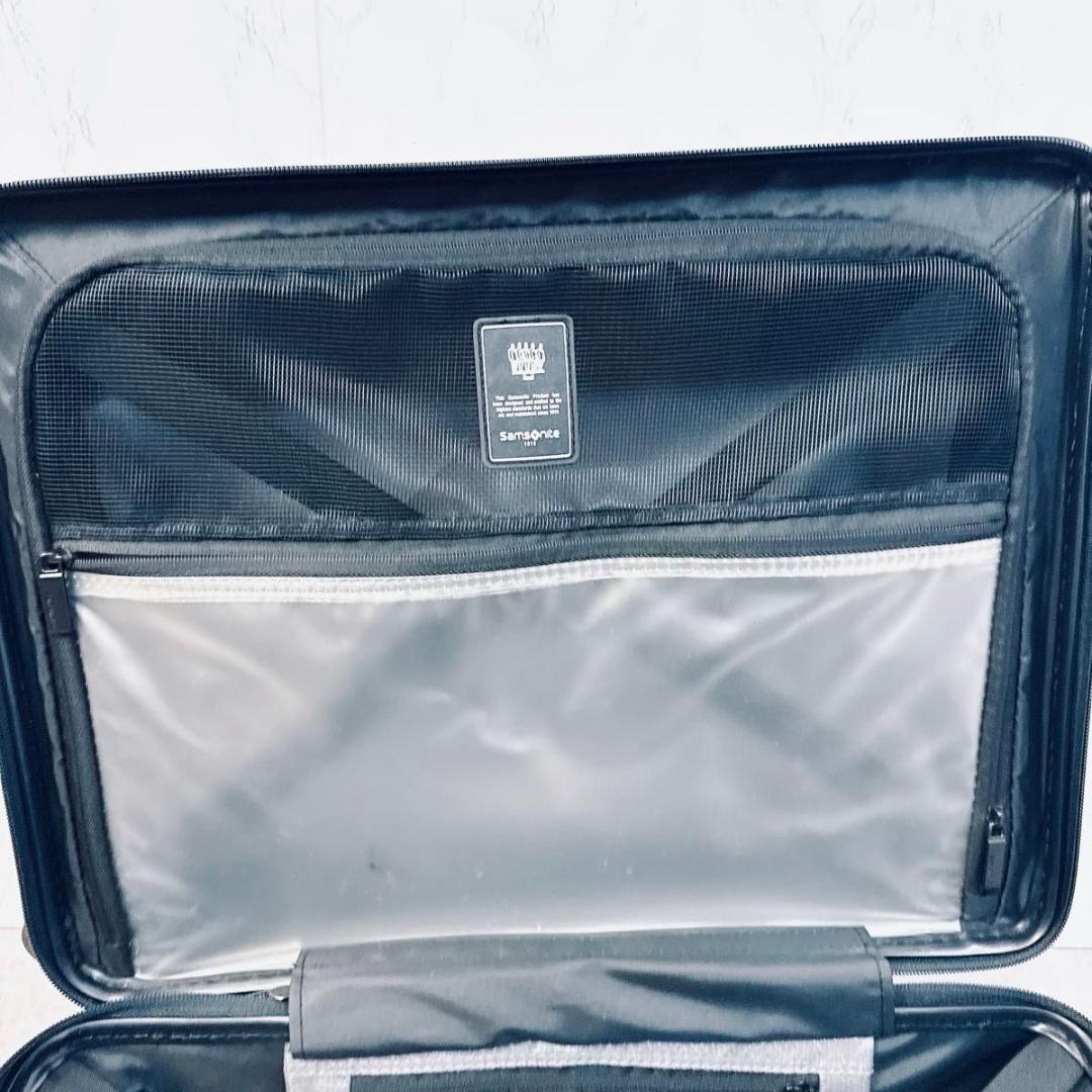 サムソナイト EVOA スピナー55 キャリーケース 35L 4輪 ブラック