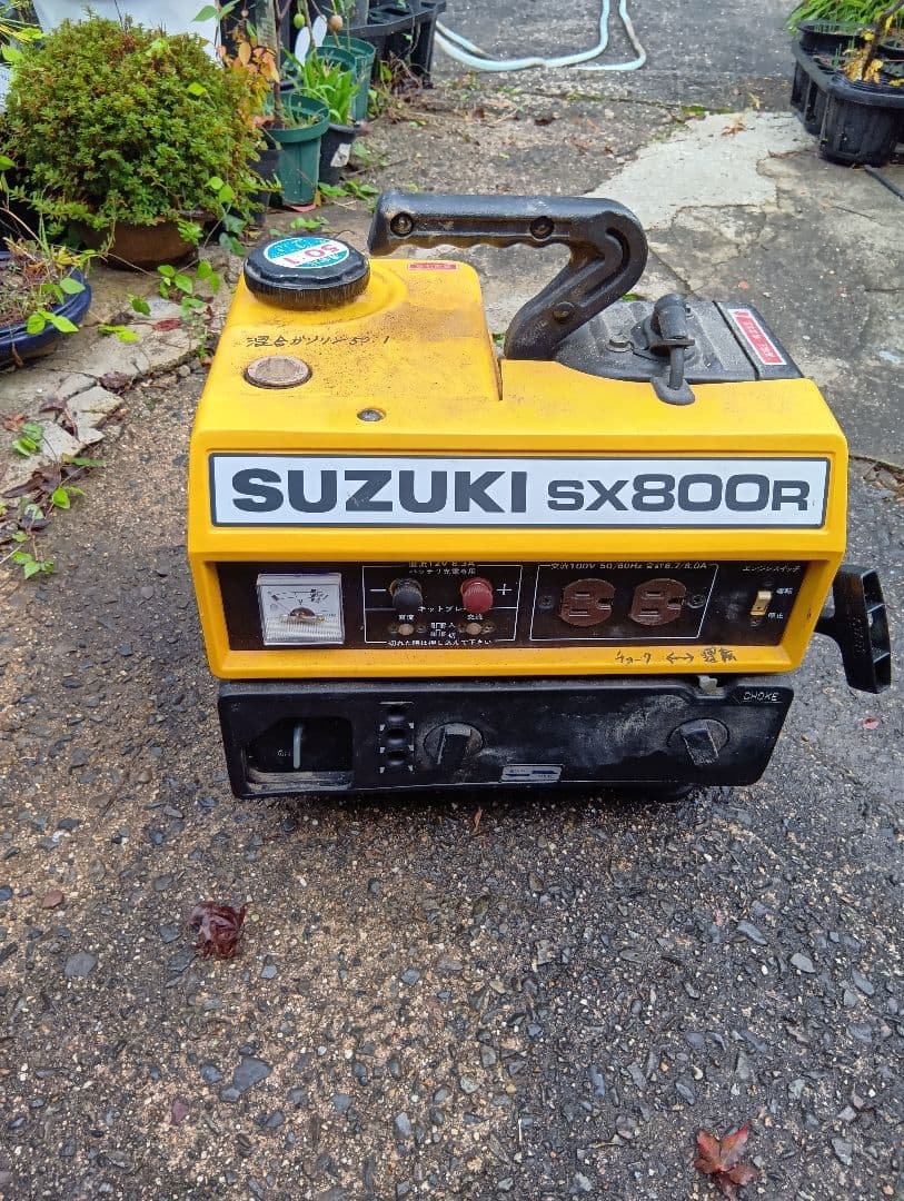 発電機（新品から5回使用しただけ）