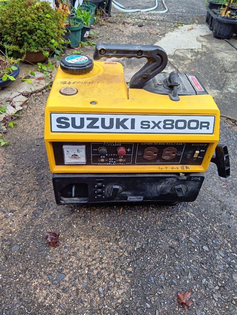 発電機（新品から5回使用しただけ）