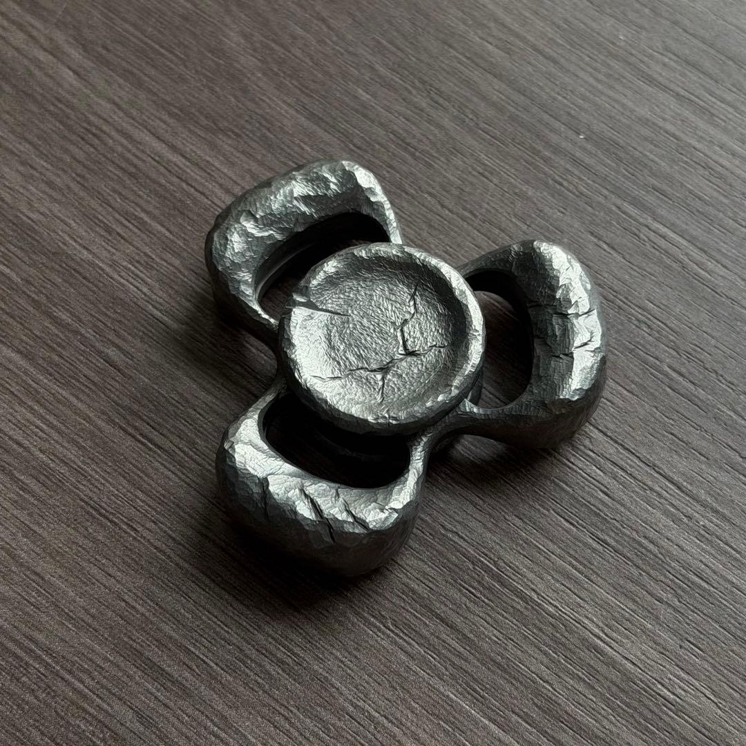 SS製→手作業　ハンドスピナー　フィジェットトイ　EDC 美品