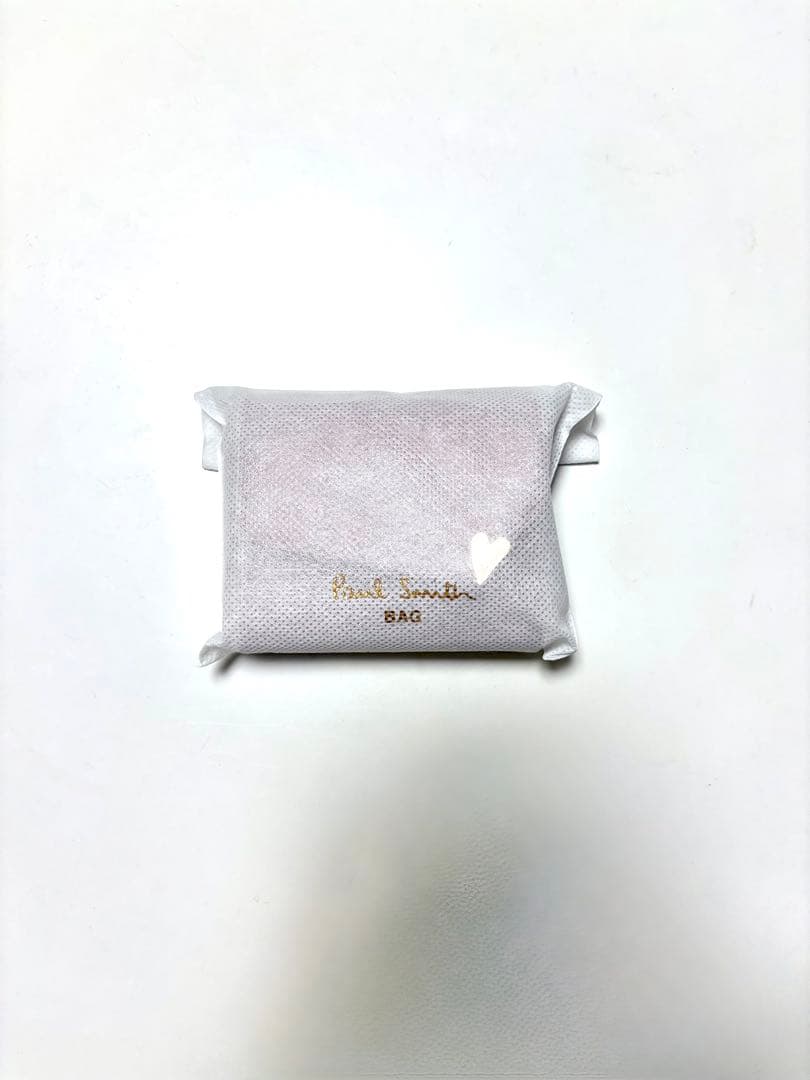 【paul smith（ポールスミス）】ラブレター ピンク 三つ折り財布 がま口