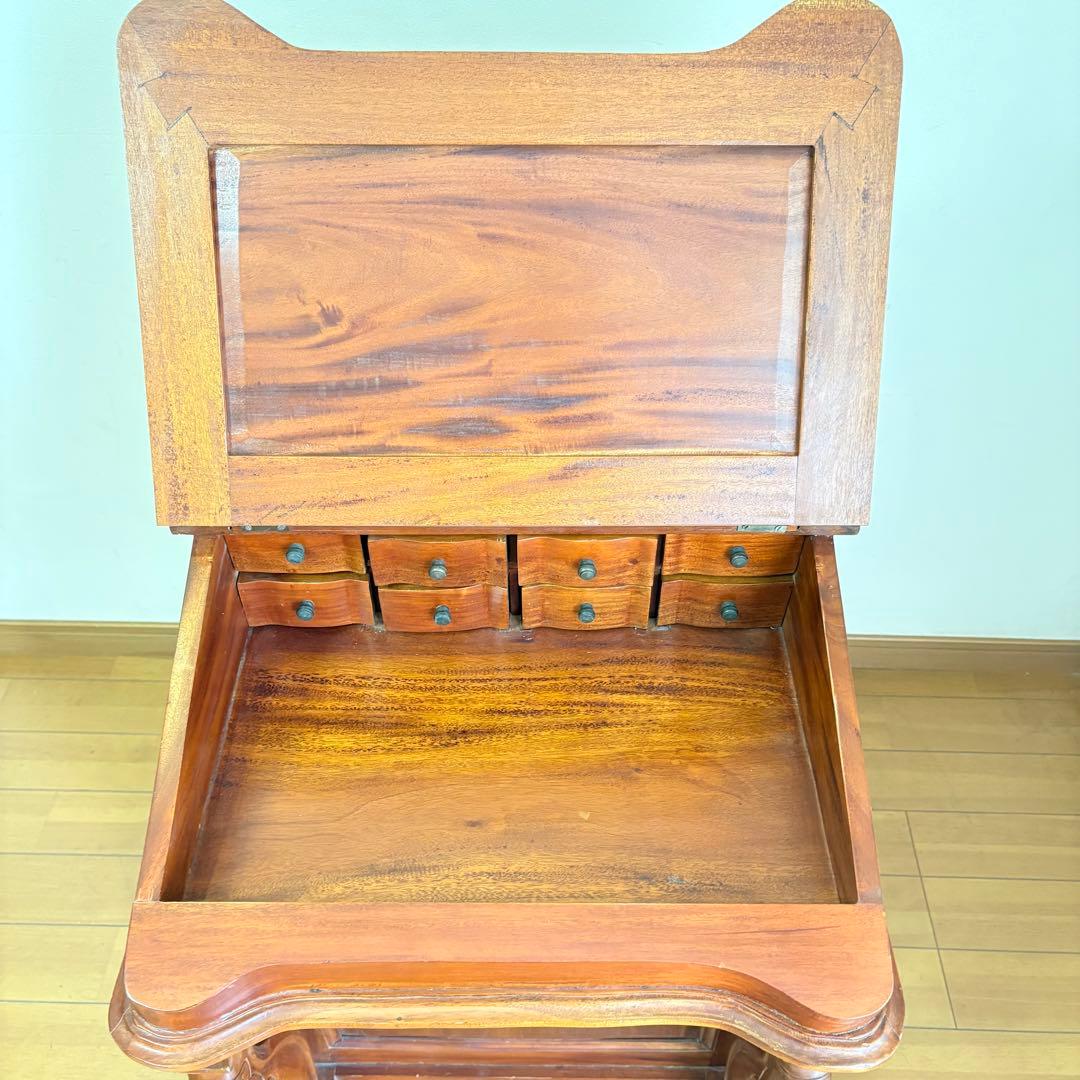 【希少・レトロ】英国アンティーク ダベンポートデスク ライティングデスク