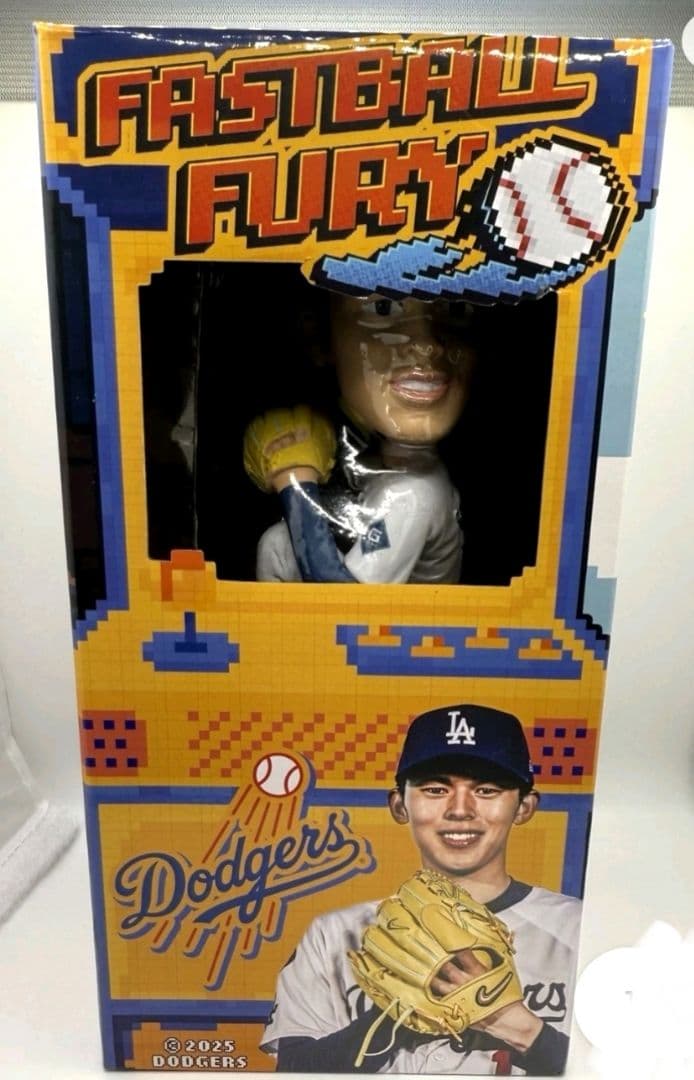佐々木朗希 ボブルヘッド 8/4 ドジャースタジアム来場者配布