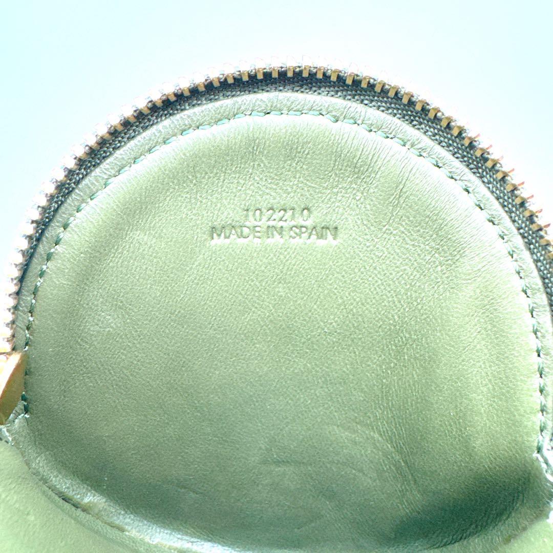 ❤️美品❤️ロエベ　リピートアナグラム　ジャガード　サークルケース　カーキ