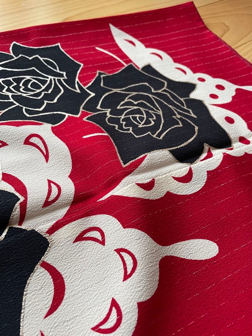 振袖　ブランド ポリエステル着物 和風館　派手系