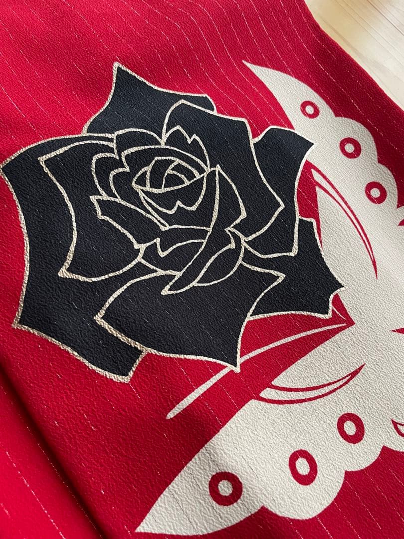 振袖　ブランド ポリエステル着物 和風館　派手系