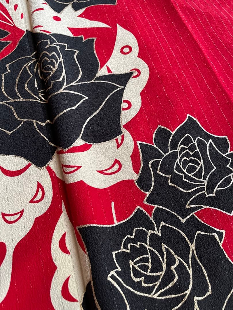 振袖　ブランド ポリエステル着物 和風館　派手系