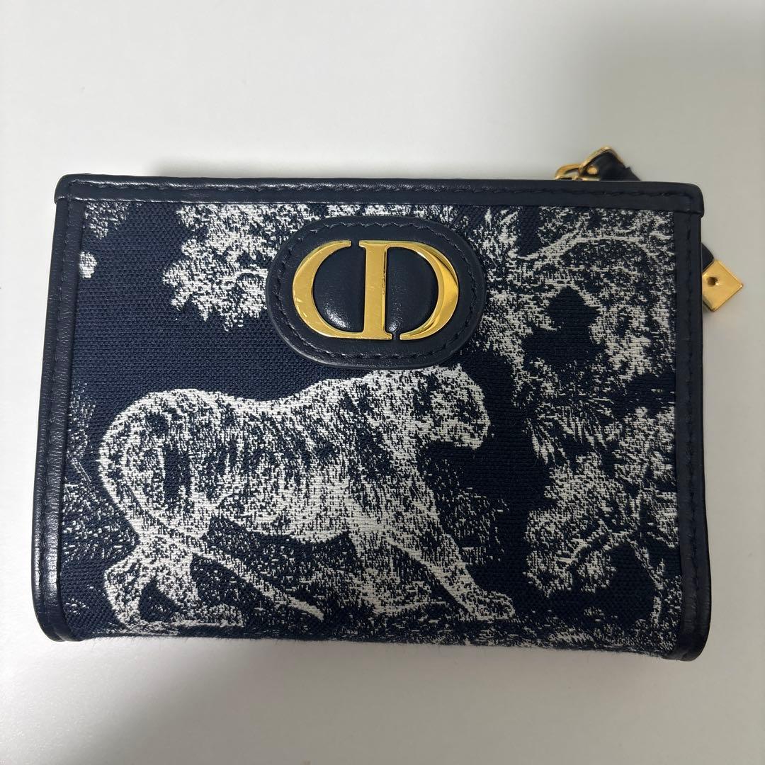 DIOR 財布　30 Montaigne Dahlia ウォレット　ダリア