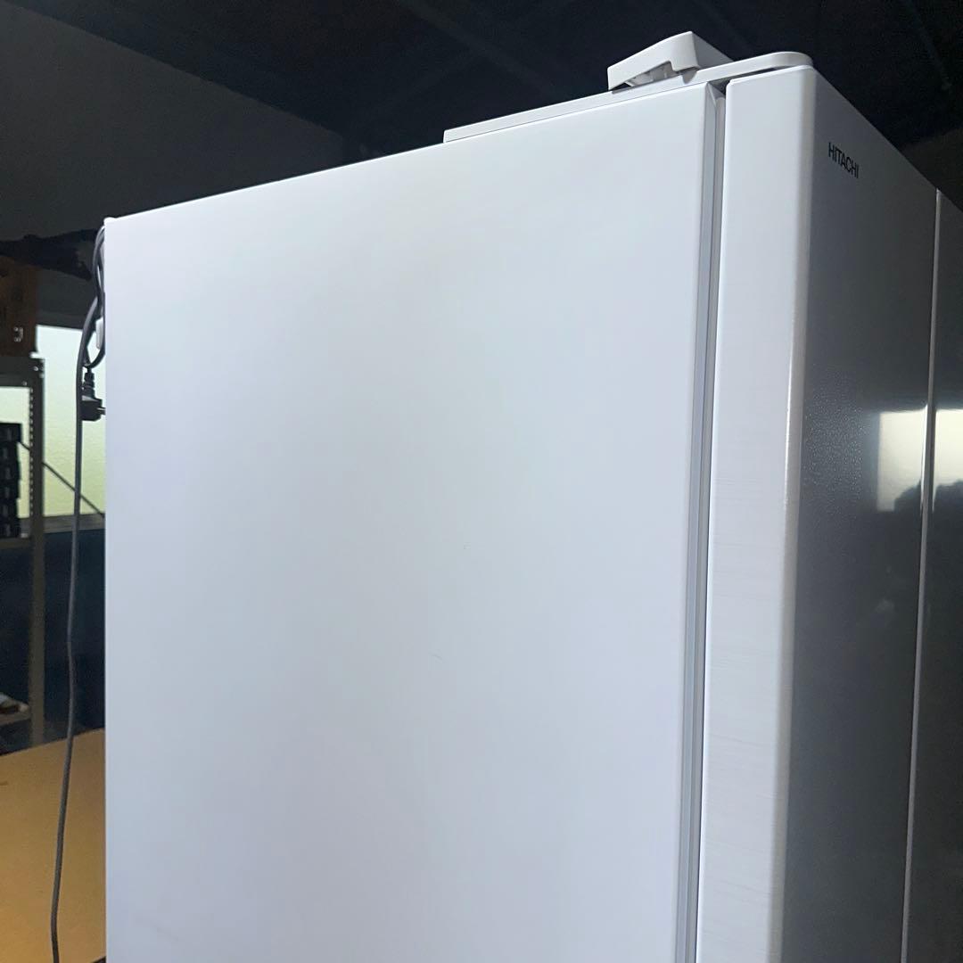 S*i様 HITACHI 冷蔵庫 ホワイト ダブルドア