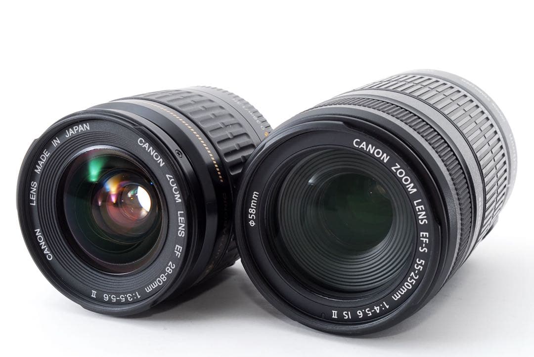 キャノン/canon kiss x 9i 標準&望遠ダブルレンズセット