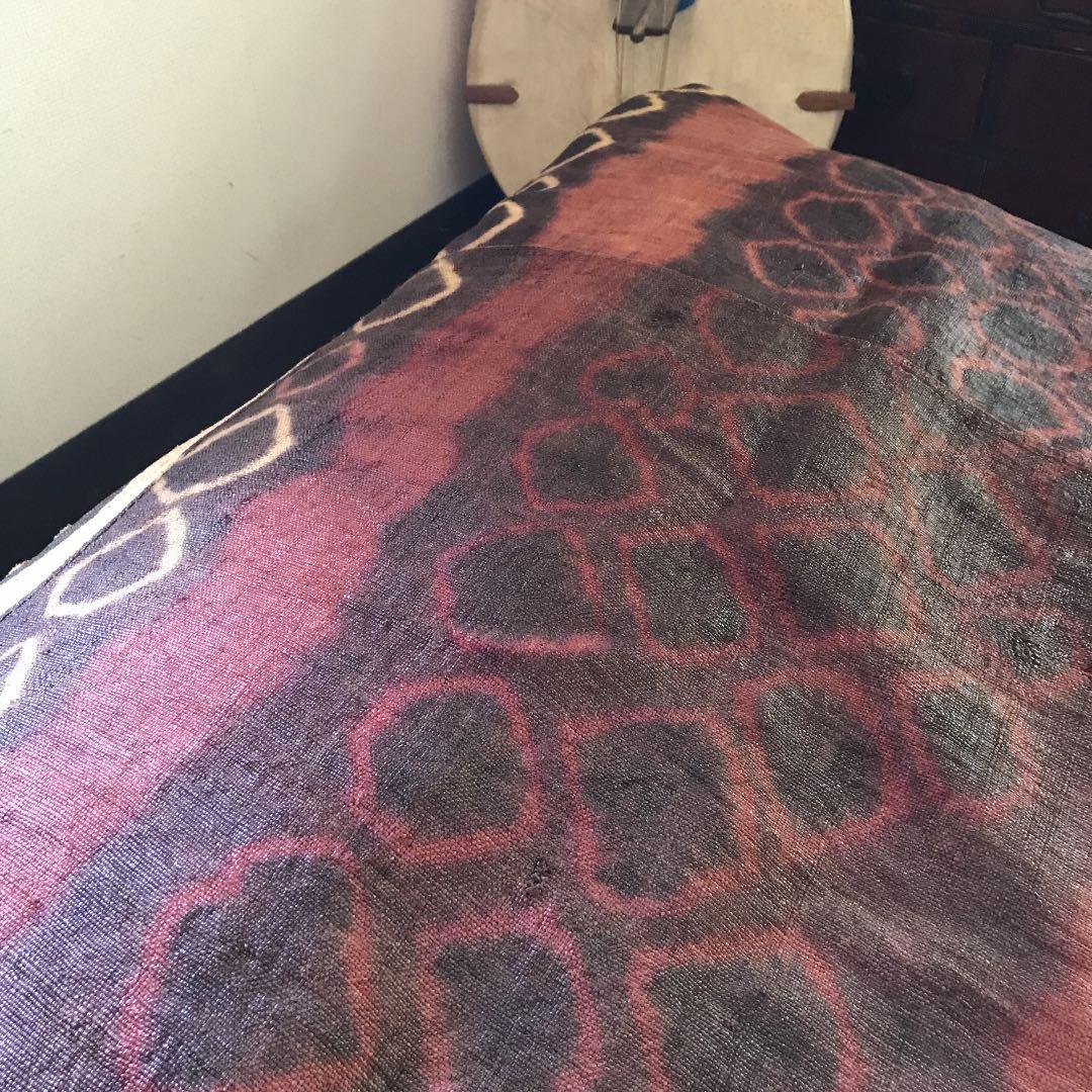 コンゴ民主共和国　クバ王國のラフィア精霊布　【コレクターピース】