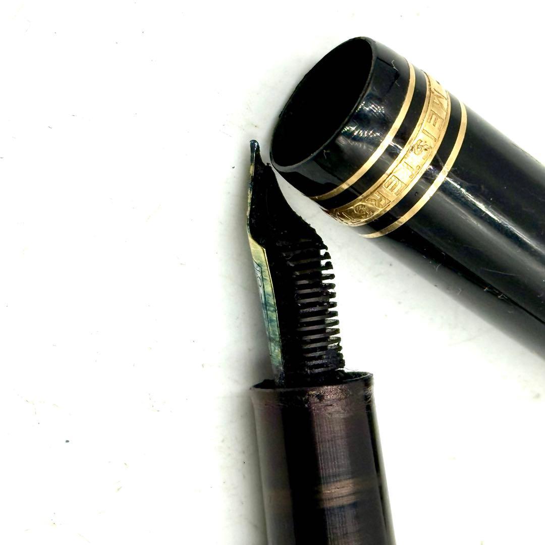 ★ モンブラン MONTBLANC マイスターシュテュック 万年筆 ペン先14K